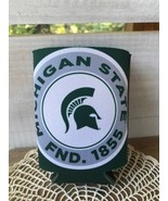 MSU Michigan State University Spartans Drink Holder Beer Can Koozie Neop... - £9.22 GBP