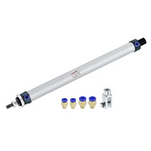 Uxcell 20Mm Bore 250Mm Stroke Pneumatic Air Cylinder For Automatic Equipment - £30.35 GBP