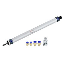 Uxcell 20Mm Bore 250Mm Stroke Pneumatic Air Cylinder For Automatic Equip... - $34.94
