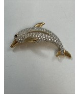 SWAROVSKI Signed Pave Crystal Dolphin 2+” Brooch Pun - €23,94 EUR SWAROVSKI Signed Pave Crystal Dolphin 2+” Brooch Pun - €23,94 EUR