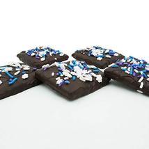 Philadelphia Candies Winter Snowflakes Gift, Dark Chocolate Covered Grah... - £10.94 GBP