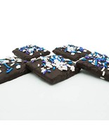 Philadelphia Candies Winter Snowflakes Gift, Dark Chocolate Covered Grah... - $13.81