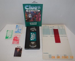 1987 Parker Brothers Clue II murder in disguise a VCR Mystery Game 100% Complete - $24.51