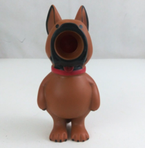 Hog Wild Brown Dog Popper Squeezable Soft Foam Ball Shooter 6&quot; Toy Repla... - $4.94