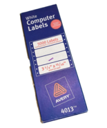 Avery Computer Labels 3 1/2&quot; x 15/16&quot; No. 4013 continuous feed dot matrix - $29.85 CAD