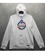 NBA Philadelphia 76ers Nike Hoodie Basketball Youth XL White Kangaroo Po... - $39.40