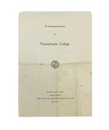 Transylvania University Lexington Kentucky 1949 Commencement Exercises M... - £7.23 GBP