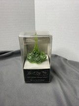 Green Blown Glass Ring Holder “It’s A Ring Thing” - $23.38