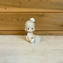 Precious Moments I Would Be Sunk Without You Porcelain Figurine 1987 Vin... - $29.14 CAD