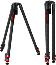 IFOOTAGE Tripod, 61” Carbon Fiber Video Camera Tripod with Quick Fastbowl, Max - $401.99