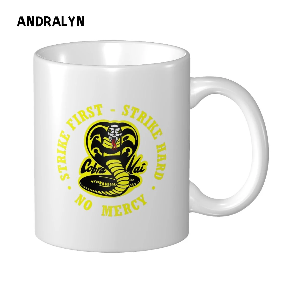 Cobra Kai No Mercy Mug Coffee Mug Cute Gamer Birthday Gift Back To School Mug - $19.99