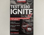 Force Factor Test X180 Ignite V2, 120 Tablets, Exp 02/2025, Factory Sealed - $41.79