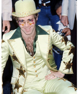 Elton John Green Suit &amp; Hat Crazy Sunglasses 16x20 Poster - £15.68 GBP