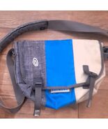 Timbuk2 Freestyle Plus Messenger Shoulder Bag Blue Gray cream grey cross... - $57.00