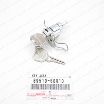 New OEM For Toyota LC FJ40 FJ45 BJ40 Back Door Lock Cylinder &amp; Key 69510... - $34.27