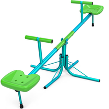 Kids Seesaw, Spinning Teeter Totter, 220Lbs Capacity Kids Outdoor Playgr... - $89.66