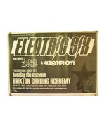 Électrique Six Concert Affiche Brixton Carling Academy 6 - $35.98