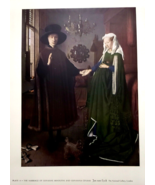 The Marriage of Giovanni Arnolfini and Giovanna Cenami Eyck Plate 10 Print - £7.08 GBP
