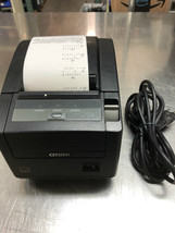 Citizen CT-S601 Black Thermal Receipt POS USB Network Printer - $742.33 MXN