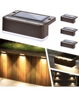 12 Pack Solar LED Deck Lights Outdoor Garden Patio Railing Decks Path Li... - $14.84