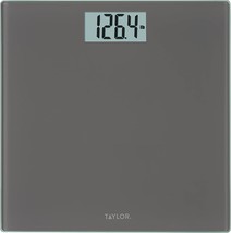 Body Weight Scales From Taylor Precision Products, Highly, Charcoal Grey. - $30.99