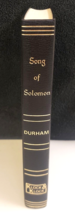 An Exposition Of The Song Of Solomon Durham (1981 Klock &amp; Klock Reprint Hc Book) - £37.34 GBP