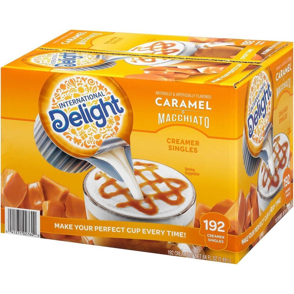 International Delight Caramel Macchiato Creamer -- 192 per case. - $29.69