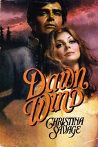 Dawn Wind by Christina Savage / 1980 Hardcover BCE Historical Romance - £1.81 GBP