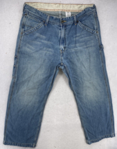 Levi&#39;s Men&#39;s Size 36x30 877 Med Wash Denim Straight Leg High Rise Jeans y2k - $22.76