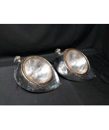 1930s Hudson Headlights Bezels Head Light &amp; Rare Art Deco Bomber Markers... - $199.99