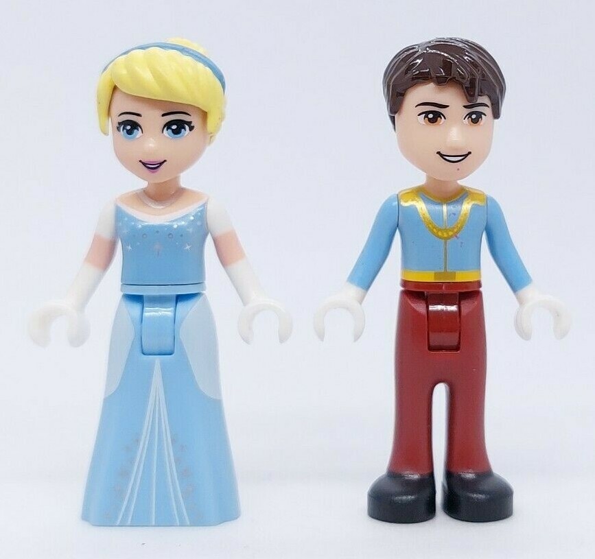 Lego ® Minifigure Disney Princess ~Cinderella &amp; Prince Charming 41055 - $10.85