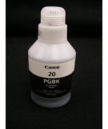 Canon 20 PGBK Ink. 1  Bottle Pack (Black) for Continuous ink Megatank Pr... - $9.16 CAD