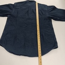 Moose Creek RN#116636 Men's M Faded Blue Cotton Heavyweight Long Sleeve Shirt image 6