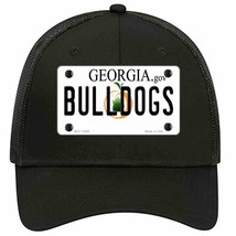 Georgia Bulldogs Novelty Black Mesh License Plate Hat - £23.17 GBP