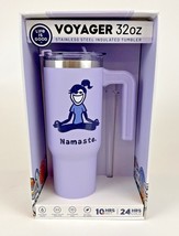 Life is Good Voyager 32 oz Namaste Tumbler Insulated Stainless Steel. Pu... - $39.95