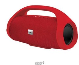 Coby Powergrip XL 12&quot; Wireless Speaker Bluetooth RED 6-Hour Life 12&quot;Lx5&quot;... - £32.11 GBP