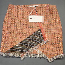 Endless Rose Women Skirt Size S Orange Mini Woven Knit Grunge Raw Hem Al... - £12.93 GBP