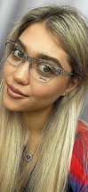 New Just Cavalli JC 0476 JC0476 016 Silver 53mm Rx Women&#39;s Eyeglasses Frame  - £117.94 GBP