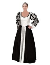 Tabi&#39;s Characters Deluxe Plus Size Medieval Queen Theatrical Quality Costume, Bl - £309.23 GBP+