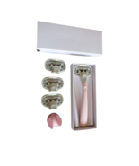 Flamingo Pubic Hair Razor Handle Womens with Shower Holder &amp; 4x Blade Re... - $11.29