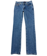 Tommy Hilfiger Jeans Womens 5 32.5&quot; Inseam 8&quot; Rise Bootcut Blue Denim Vt... - £15.14 GBP