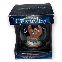 Christmas Eve Holiday Radiance Our First Xmas 2gthr Illuminated Fine Ornament EC - £13.62 GBP