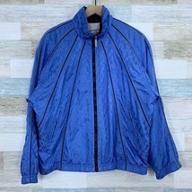 HEAD Sportswear Windbreaker Tennis Jacket Blue Lined VTG 90s Mens Size L... - £15.10 GBP