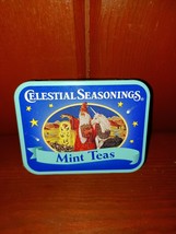 Celestial Seasonings Mint Teas 3&quot;Tin Wizard &amp; Unicorn Scene Empty - £11.64 GBP