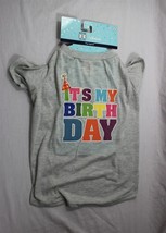 Buttons &amp; Bones - Dog Shirt - It&#39;s My Birthday - Large - 21-25 IN - £4.96 GBP