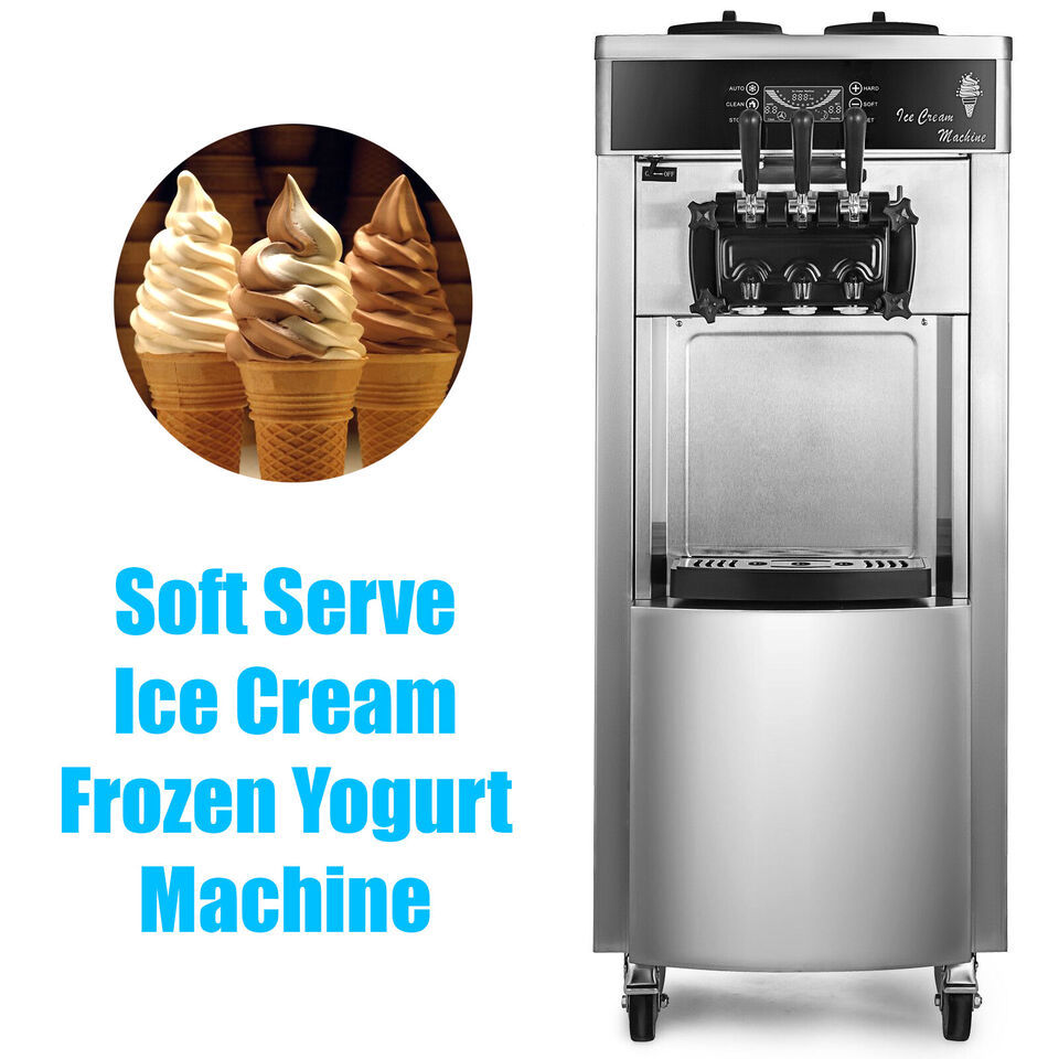 Commercial Stainless Soft Serve Ice Cream &amp; Frozen Yogurt Maker Machine ... - $1,574.59