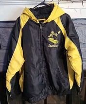 Vintage NFL Pittsburgh Steelers Jacket Coat XL - Steely McBeam Logo - RARE! - $186.90