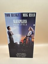 Sleepless in Seattle VHS Tape 1993 Tom Hanks Meg Ryan Preowned - $8.91