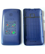 OEM Alcatel GO FLIP 4044 4044w 4051s 4044n Blue Battery Door  BACK COVER - $15.93