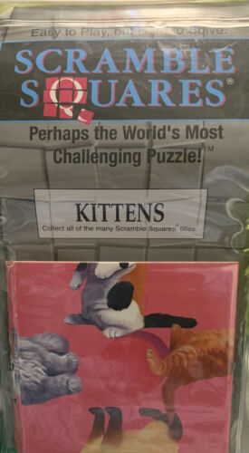 Scramble Squares Kittens Challenging Puzzle Ages 4-104 Made in USA - $14.25